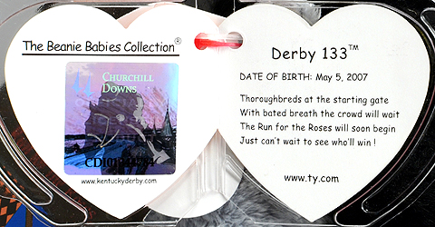 Derby 133 (Kentucky Derby store exclusive) - swing tag inside