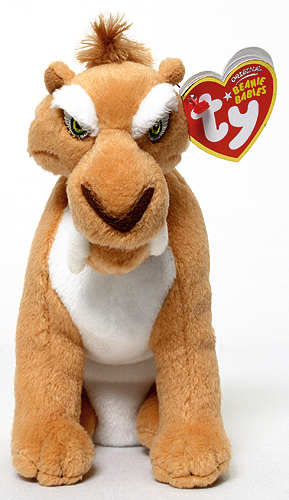 Diego - saber-tooth tiger - Ty Beanie Babies