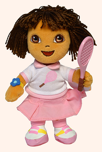 Dora Del Tenis (retail) - Girl - Ty Beanie Babies