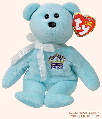 Elizabeth II - bear - Ty Beanie Babies