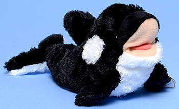 Fin (SeaWorld exclusive) - orca - Ty Beanie Babies