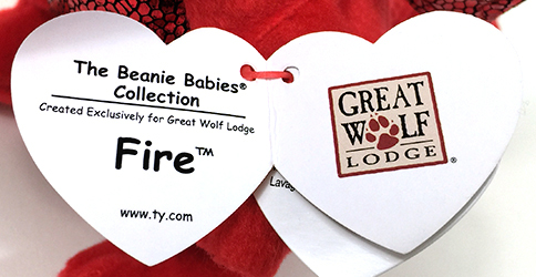 Fire (Great Wolf Lodge) - swing tag inside