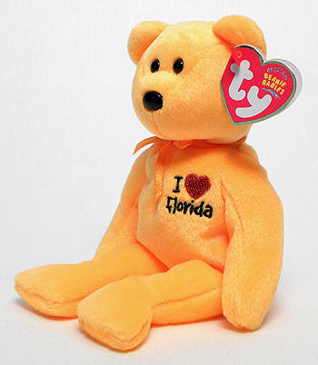 Florida - bear -  Ty Beanie Babies