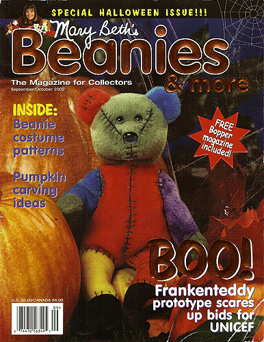 Mary Beth's Beanies, September/October 2002, cover