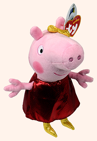 Golden Peppa - pig - Ty Beanie Baby