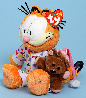 Goodnight Garfield - Cartoon Cat - Ty Beanie Babies