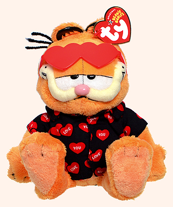Happy Valentine's Day (Garfield) - Ty Beanie Babies