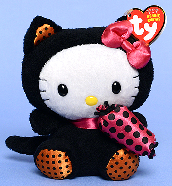 Hello Kitty (black cat costume) - cat - Ty Beanie Babies