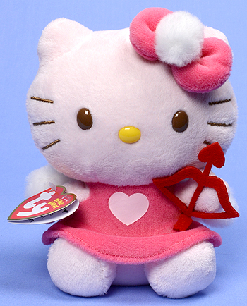 Hello Kitty (Cupid) - cat - Ty Beanie Babies