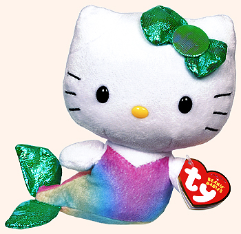 Hello Kitty (mermaid, original) - cat - Ty Beanie Babies