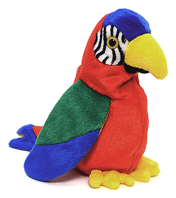 Jabber - parrot - Ty Beanie Babies