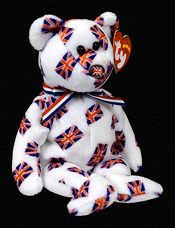 Jack (flag nose) - bear - Ty Beanie Baby