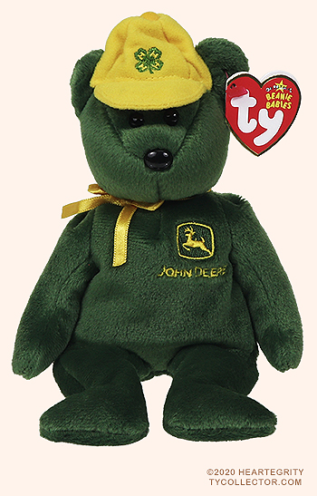 Johnny (4-H) - bear - Ty Beanie Babies