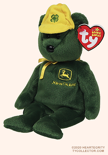 Johnny (4-H) - bear - Ty Beanie Babies