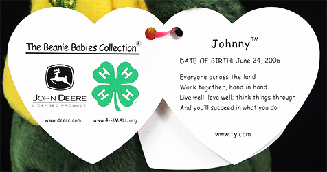 Johnny (4-H) - swing tag inside