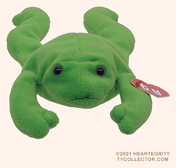 Legs (1st generation, original 9) - frog - Ty Beanie Babies