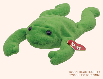 Legs (1st generation, original 9) - frog - Ty Beanie Babies