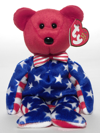 liberty (red head) - bear - Ty Beanie Babies