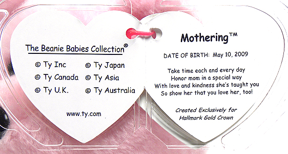 Mothering - swing tag inside