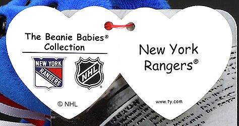 New York Rangers - swing tag inside