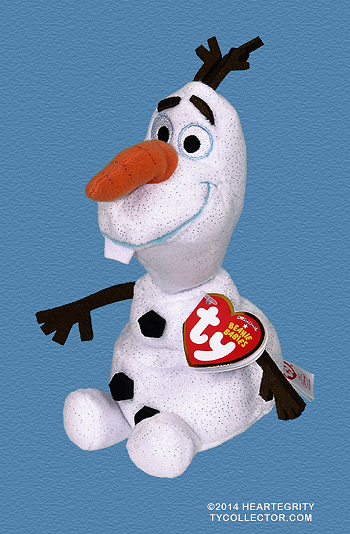 Olaf (frozen) - snowman - Ty Beanie Babies