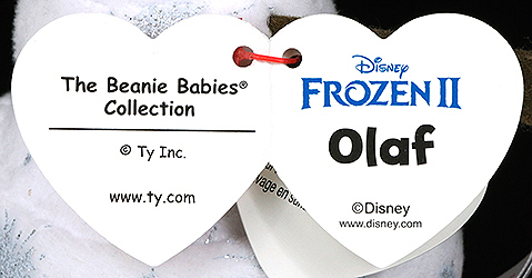 Olaf (Frozen 2) - swing tag inside