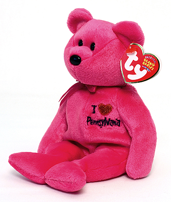 Pennsylvania - bear -  Ty Beanie Babies