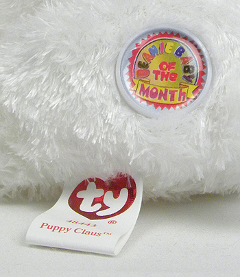 Puppy Claus (BBOM) - dog - Ty Beanie Babies