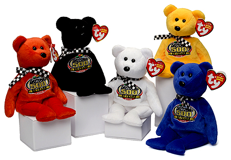 Racing Gold bears - set