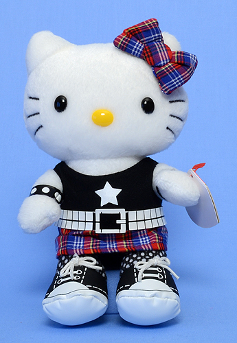 Rock Hello Kitty - Cat - Ty Beanie Babies