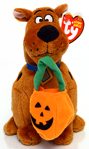 Scooby-Doo (pumplin bag) - Great Dane dog - Ty Beanie Babies