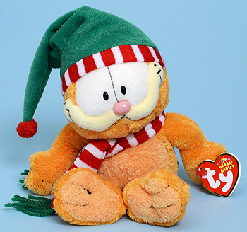 Season's Greetings ! (Garfield) - cat - Ty Beanie Babies