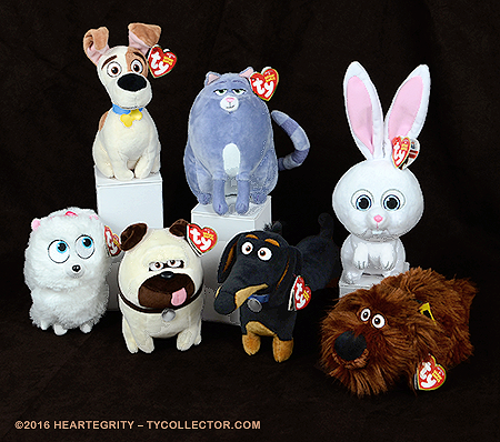 Characters from the movie - The Secret Life of Pets