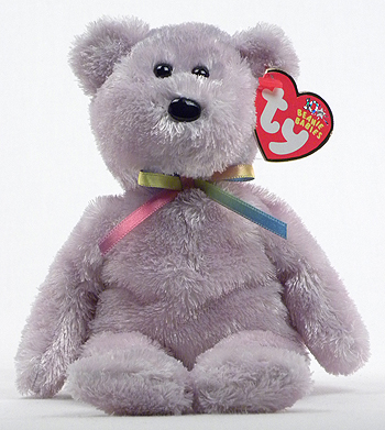 Sherbet (lilac) - bear - Ty Beanie Babies