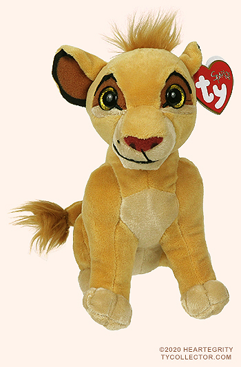 Simba - lion - Ty Beanie Babies (Sparkle)