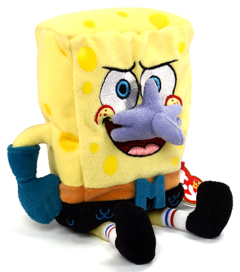 SpongeBob Mermaidman - sponge - Ty Beanie Babies