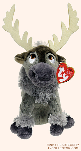 Sven (Frozen)- reindeer - Ty Beanie Babies (Disney Sparkle)