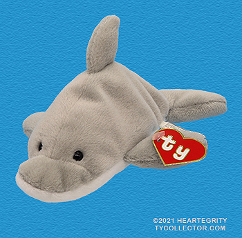 Flash (original 9) - dolphin - Ty Beanie Babies