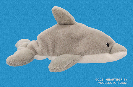 Flash (original 9) - dolphin - Ty Beanie Baby