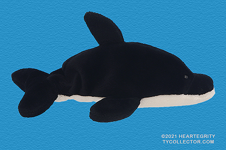 Splash (original 9) - whale - Ty Beanie Babies