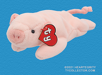 Squealer (original 9) - pig - Ty Beanie Babies