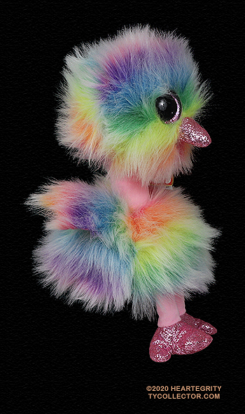 Asha (medium) - ostrich - Ty Beanie Boos