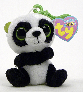 Bamboo - Panda - Ty Beanie Boos (key-clip)
