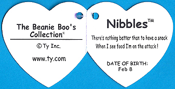 Nibbles - swing tag inside