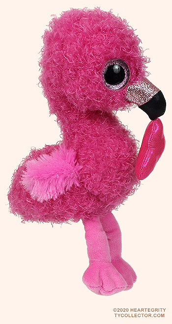 Dainty (medium) - flamingo - Ty Beanie Boos