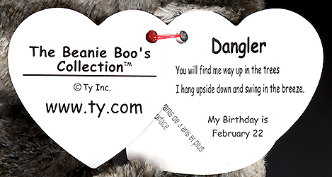 Dangler - swing tag inside