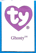 Ghosty (2010 original) - tush tag front