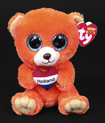 Holland - bear - Ty Beanie Boos