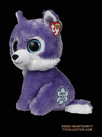 Iris (medium) - wolf - Ty Beanie Boo