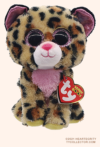 Livvie - leopard - Ty Beanie Boos